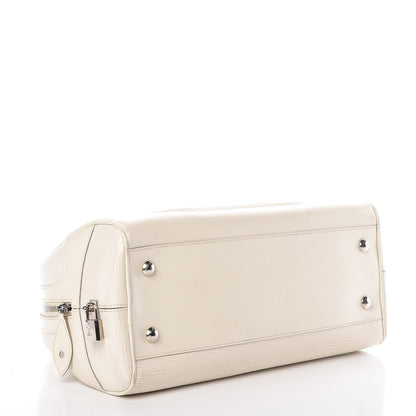 Louis Vuitton Epi Bowling Montaigne GM Ivory 4 of 12
