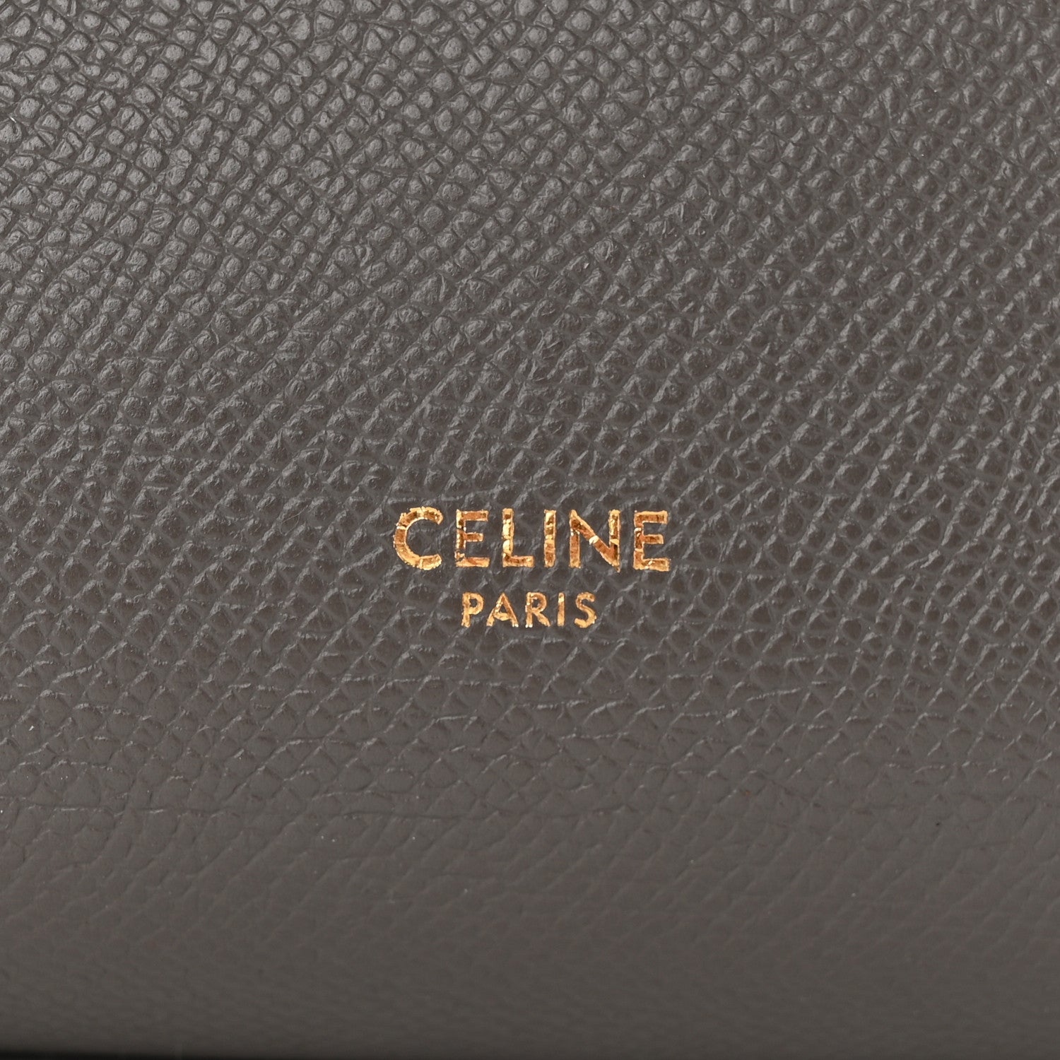 Celine Grained Calfskin Mini Belt Bag Grey 6 of 13