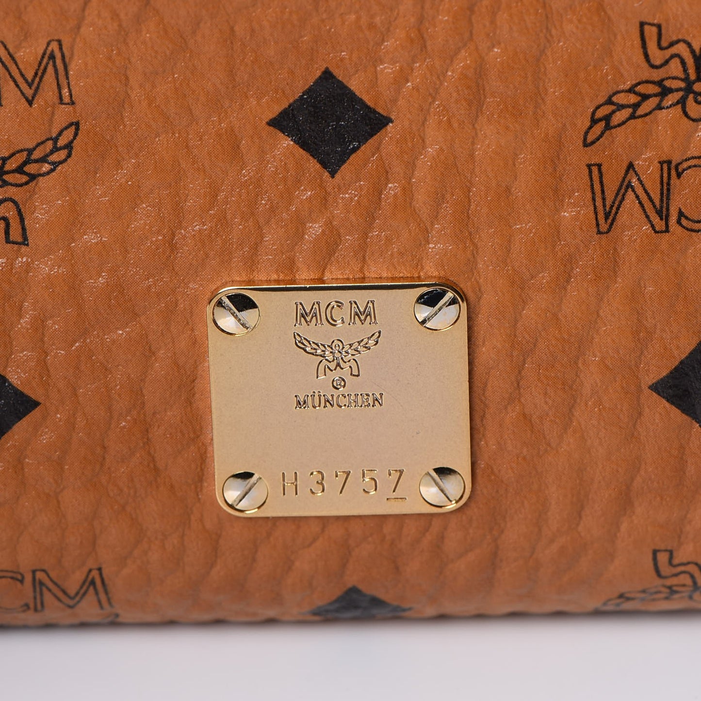 Visetos Small Kathy Double Zip Tote Cognac Black