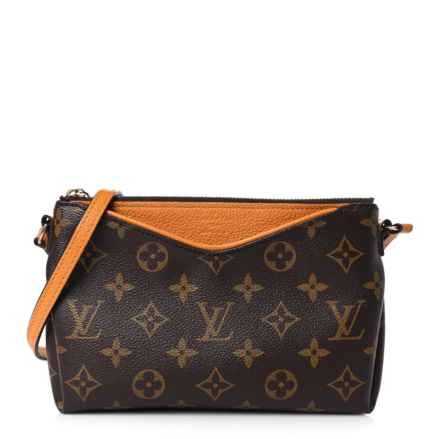 Monogram Pallas Clutch Saffron