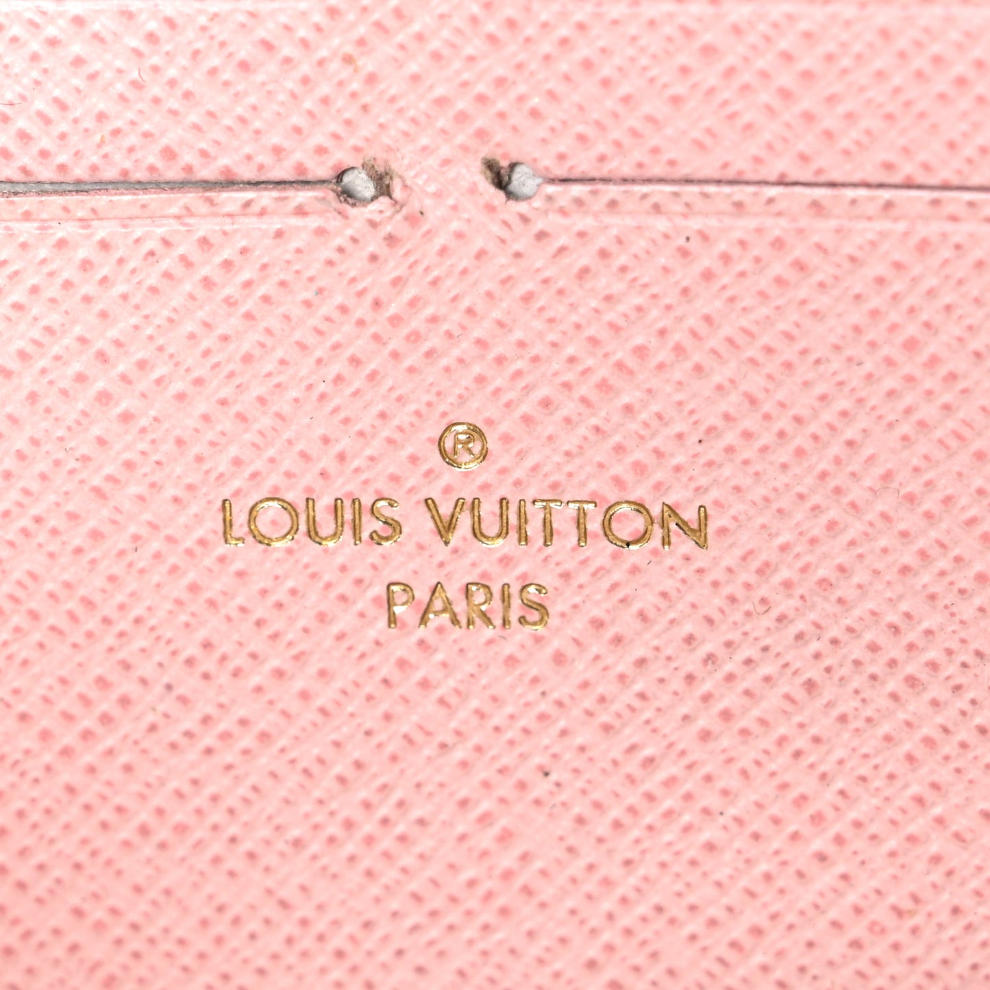 Damier Azur Clemence Wallet Rose Ballerine