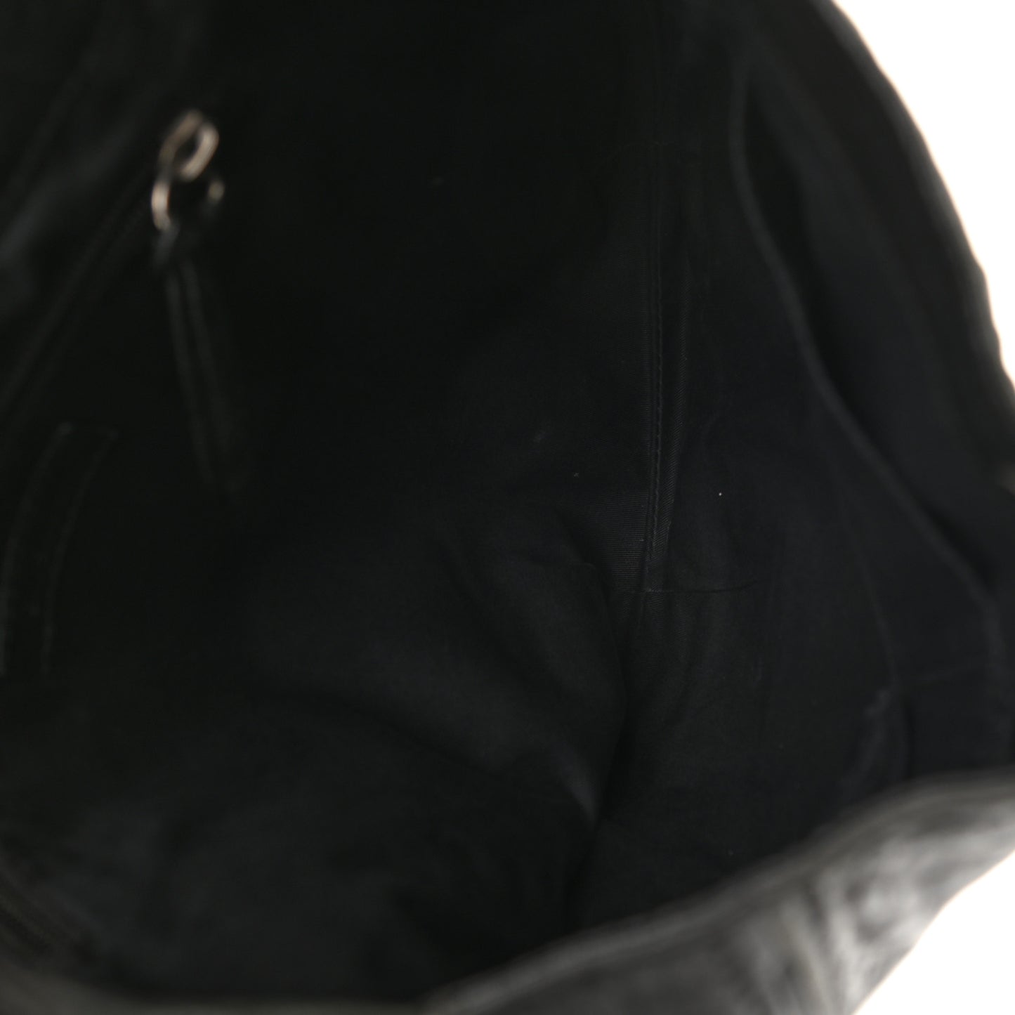 Tumbled Sheepskin Hobo Black