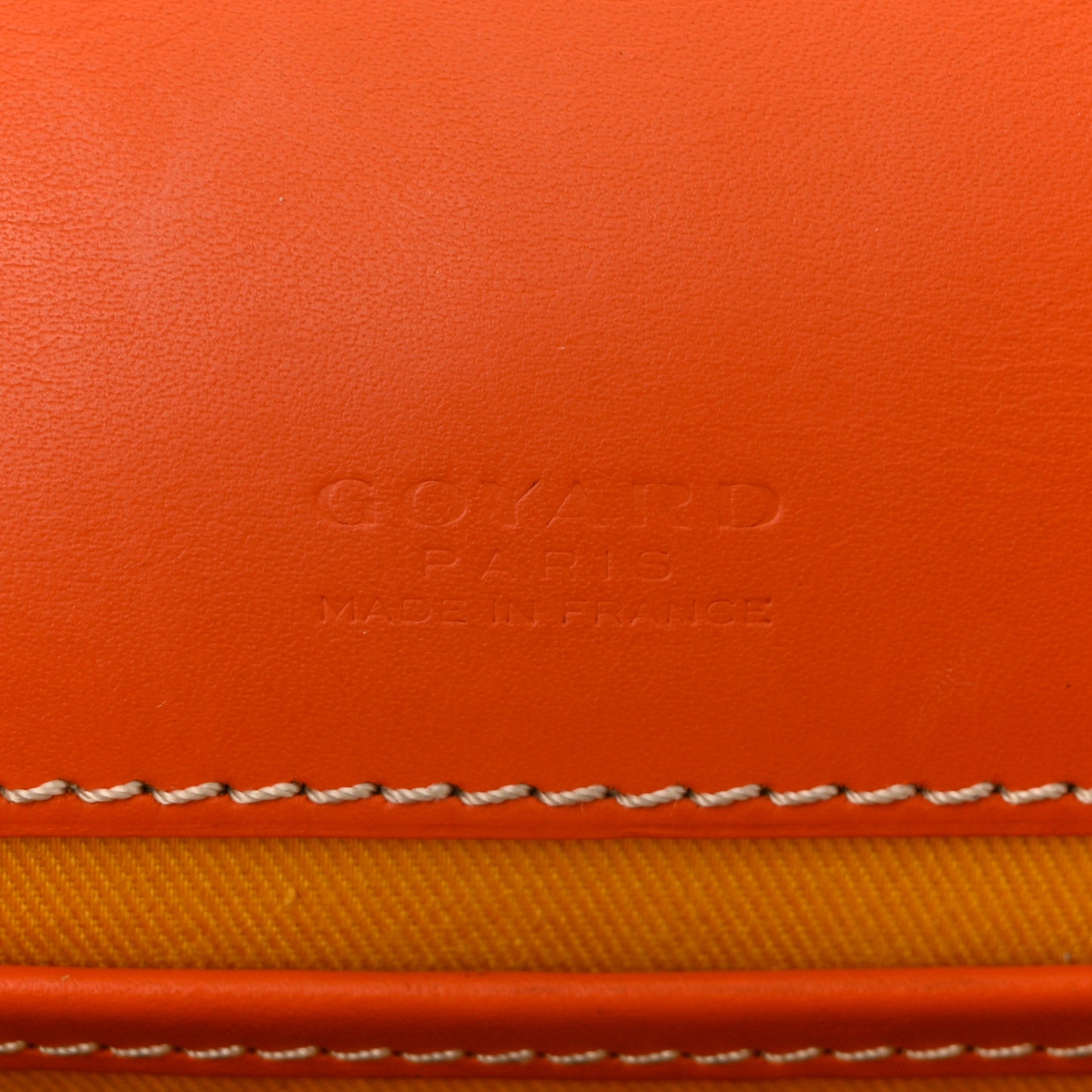 Goyardine Belvedere II PM Messenger Bag Orange