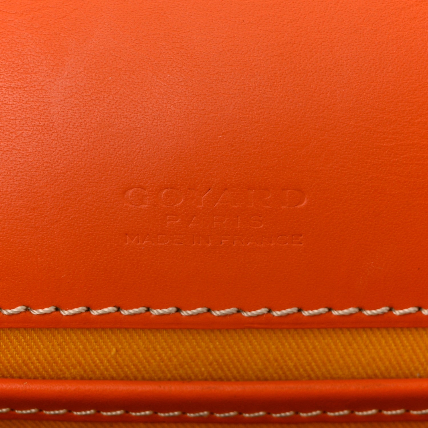 Goyard Goyardine Belvedere II PM Messenger Bag Orange 6 of 15