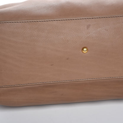 Fendi Vitello Saddle Large Peekaboo Iconic Satchel Moro 12 of 19