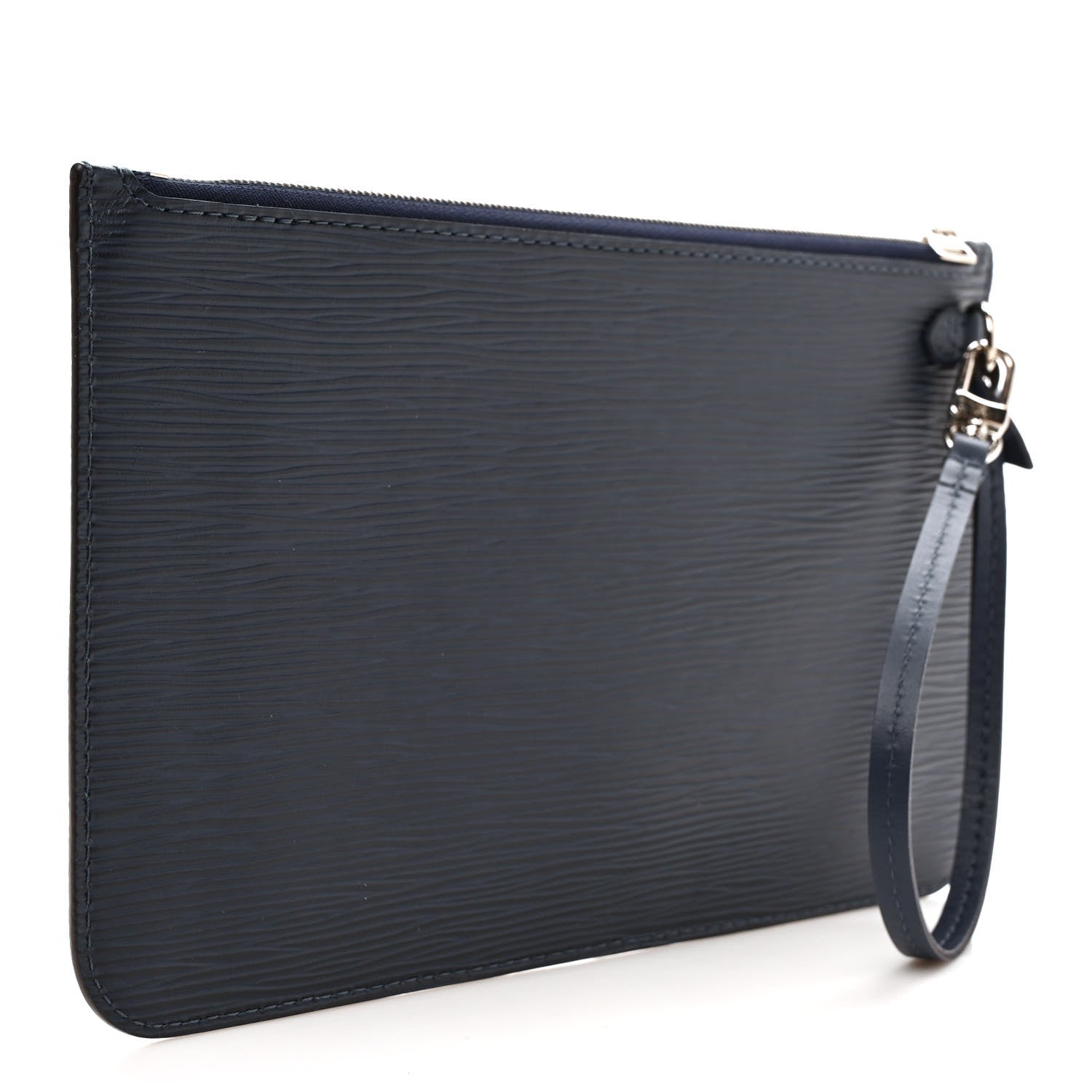 Louis Vuitton Epi Neverfull Pochette MM GM Indigo 3 of 6