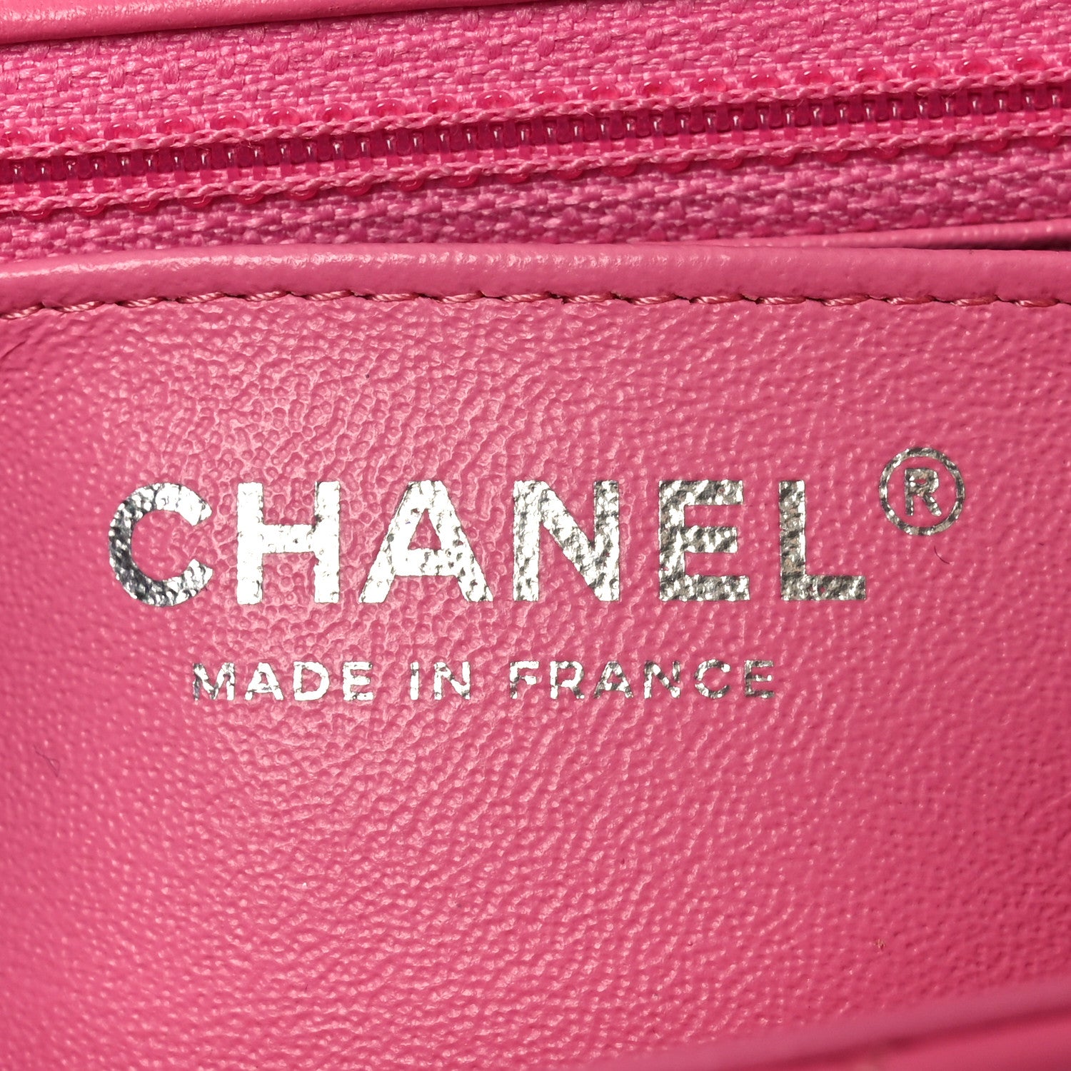 Chanel Lambskin Quilted Mini Rectangular Flap Pink 6 of 11