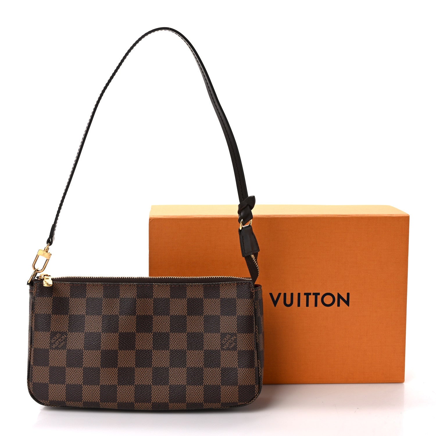 Louis Vuitton Damier Ebene Pochette Accessories NM 11 of 11