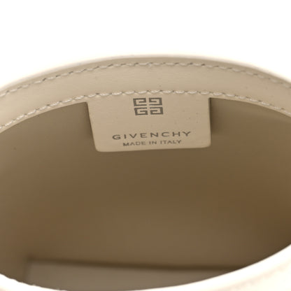 Givenchy Box Calfskin Micro Shark Lock Bucket Bag White 6 of 9