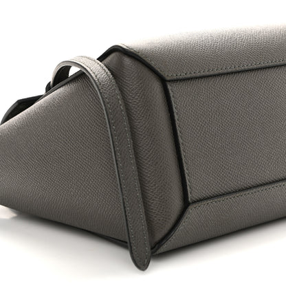 Celine Grained Calfskin Nano Belt Bag Grey 9 of 10
