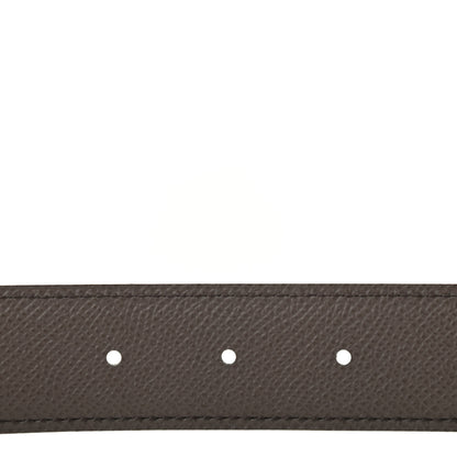 Hermes Epsom Swift 32mm Belt Strap 90 Bambou Etain 5 of 6