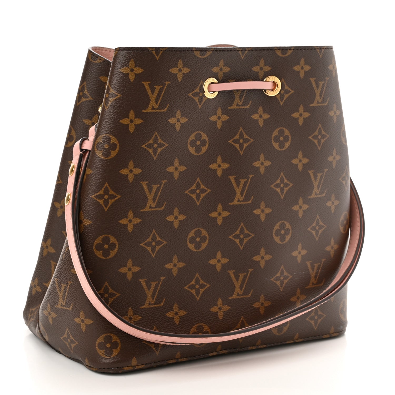 Louis Vuitton Monogram Neonoe MM Rose Poudre 3 of 10