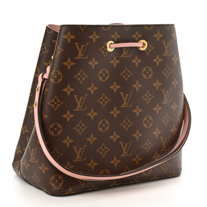 Louis Vuitton Monogram Neonoe MM Rose Poudre 3 of 10