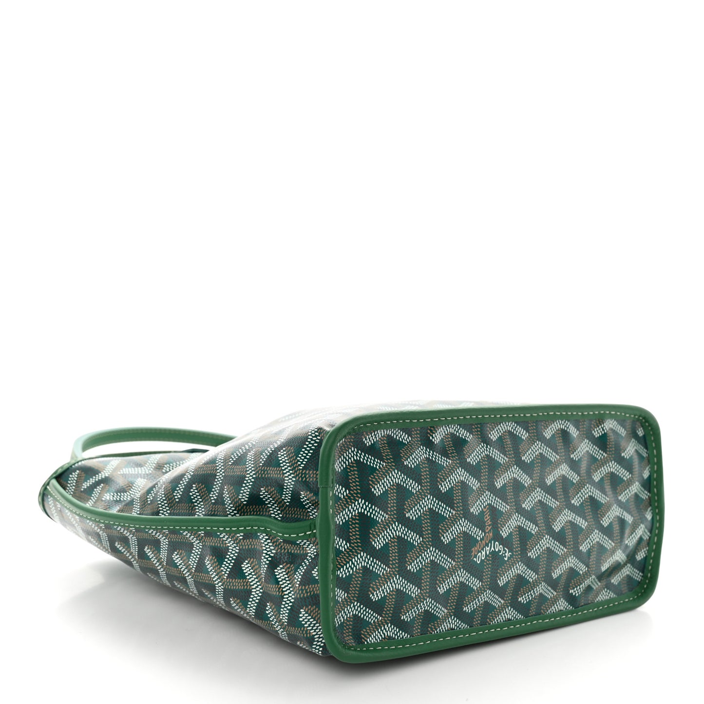 Goyardine Reversible Mini Anjou Green