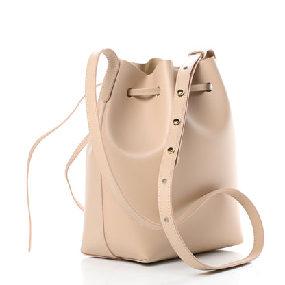 Mansur Gavriel Calfskin Mini Bucket Bag Natural 3 of 10