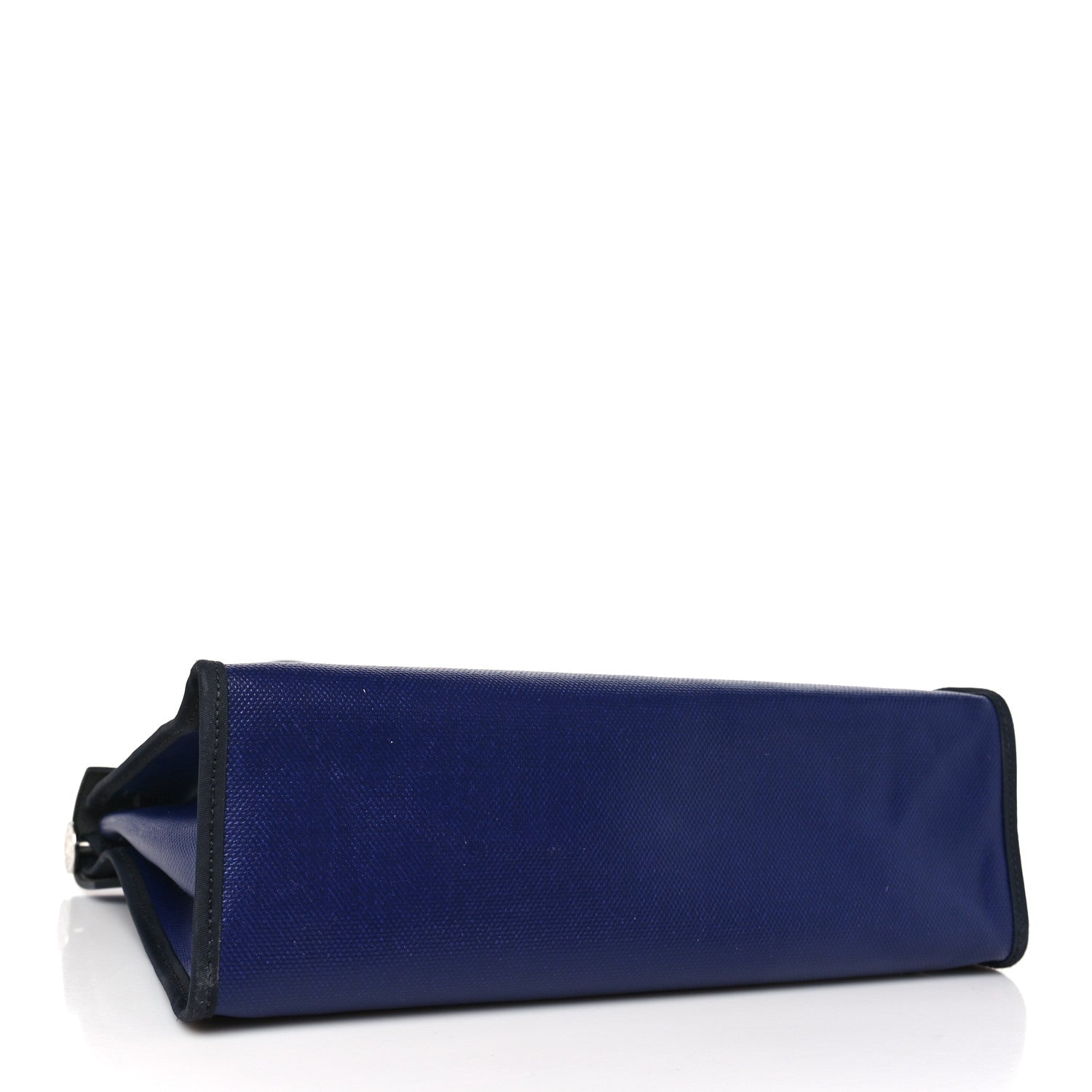 Hermes Toile H Berline Vache Hunter Herbag Zip PM 31 Bleu Encre Black 5 of 10