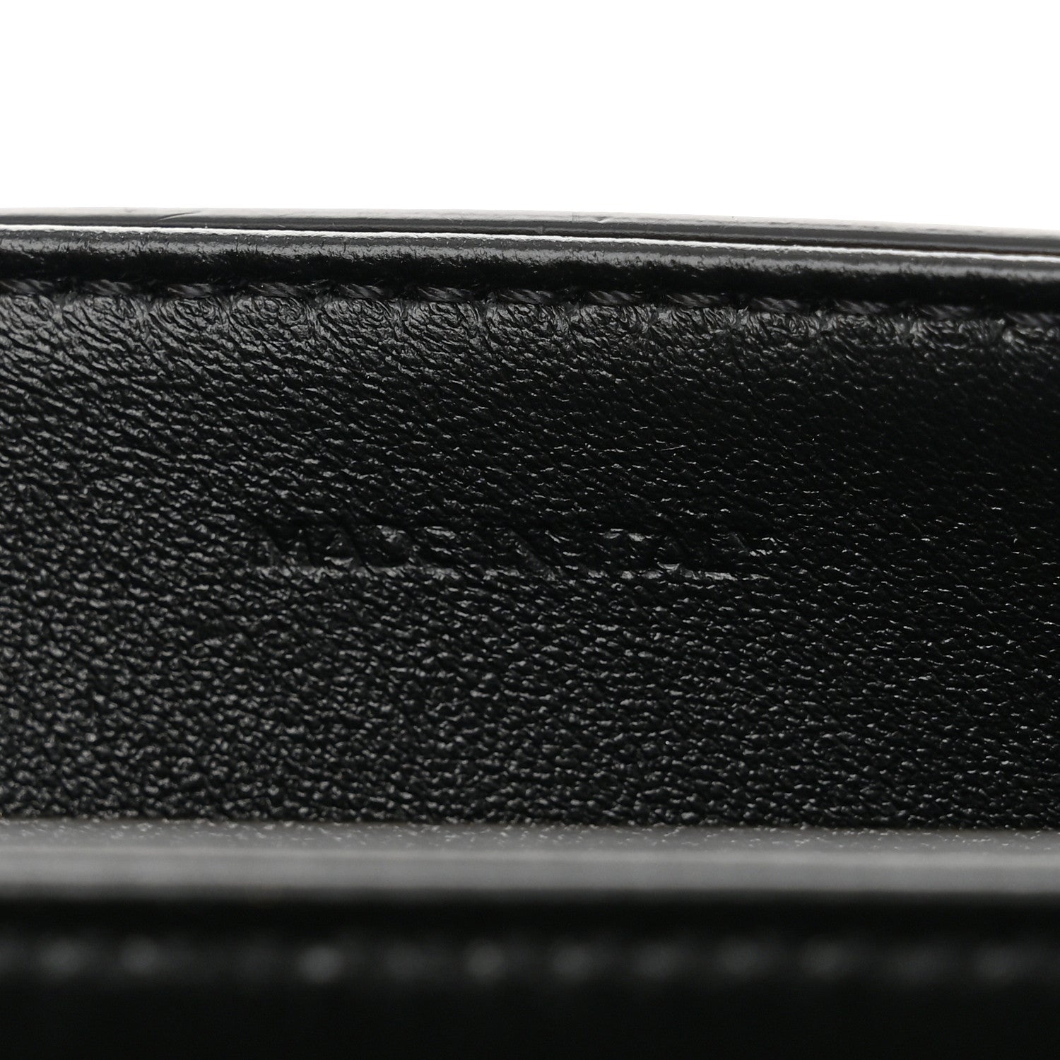 Celine Shiny Calfskin Teen Triomphe Black 7 of 10