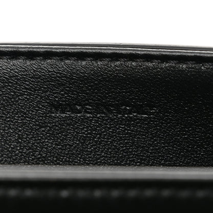 Celine Shiny Calfskin Teen Triomphe Black 7 of 10