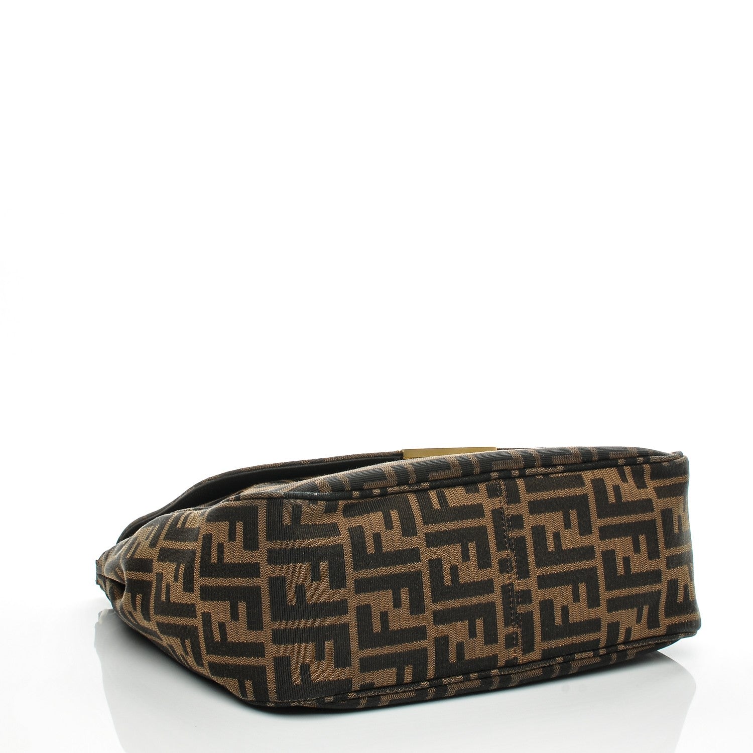 Fendi Zucca Vitello Artic Messenger Bag Tobacco Castagna 4 of 6