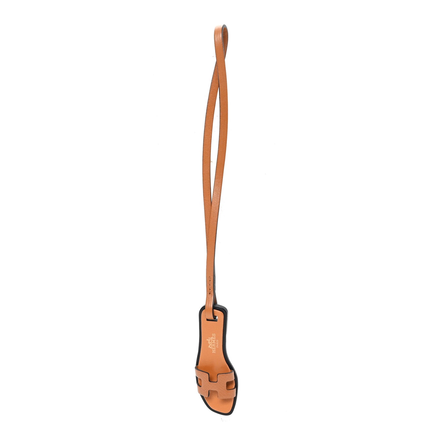 Epsom Butler Calfskin Hunter Oran Nano Bag Charm Gold