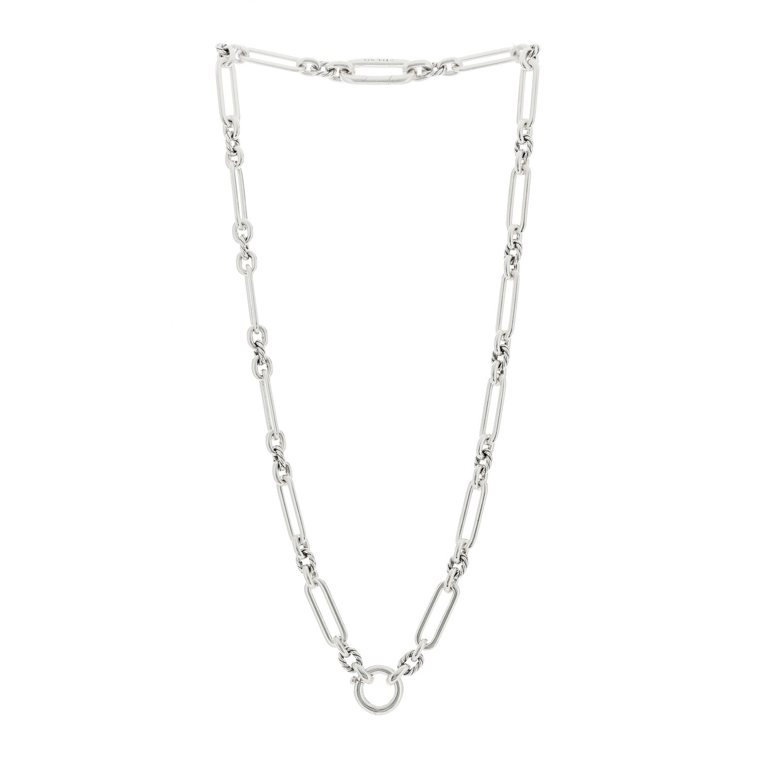 David Yurman Sterling Silver Lexington Chain Necklace 3 of 4