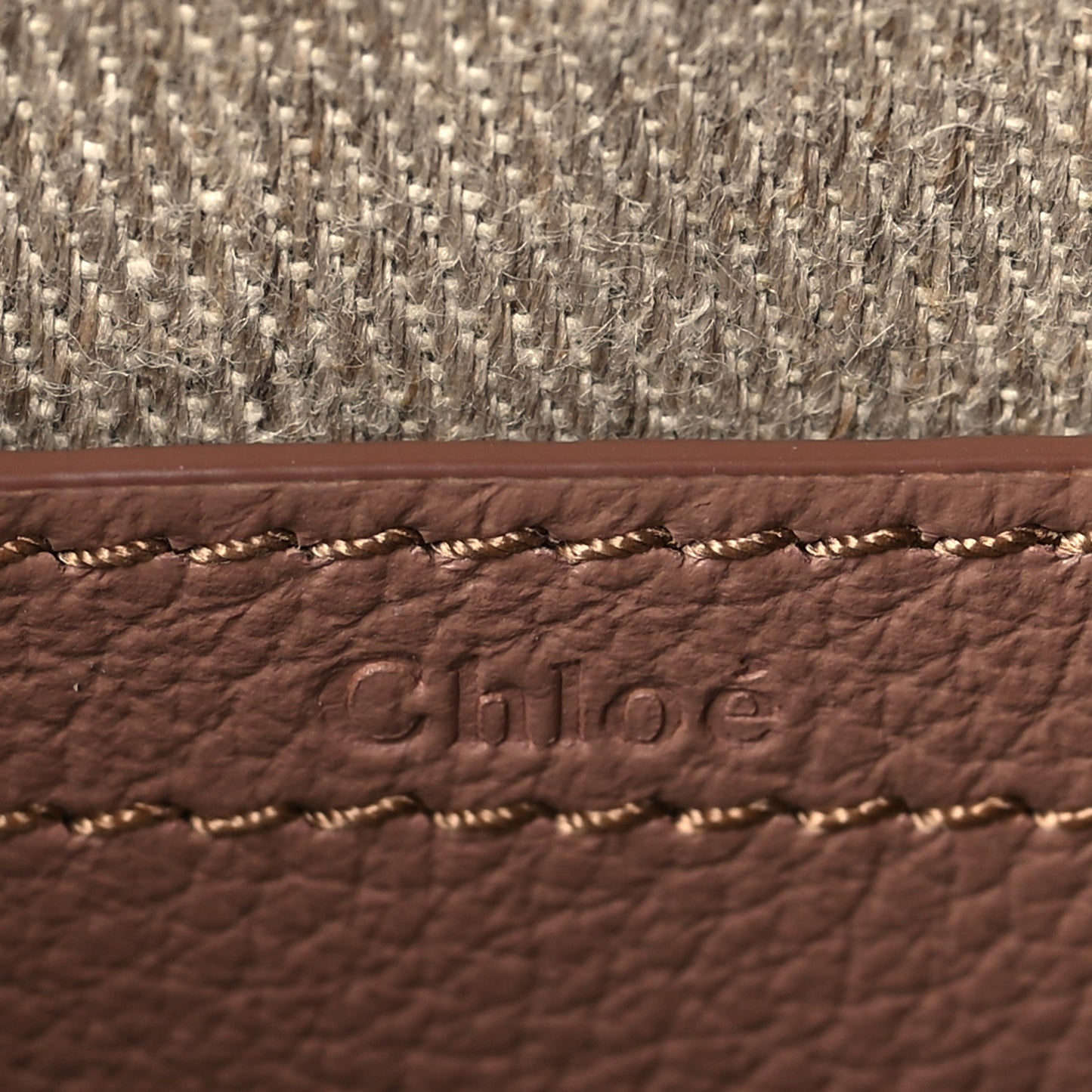 Grained Calfskin Small Marcie Saddle Bag Woodrose