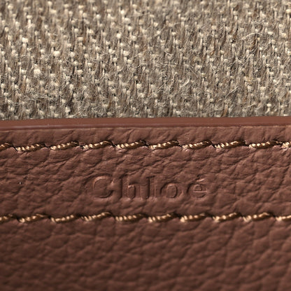 Chloe Grained Calfskin Small Marcie Saddle Bag Woodrose 6 of 9