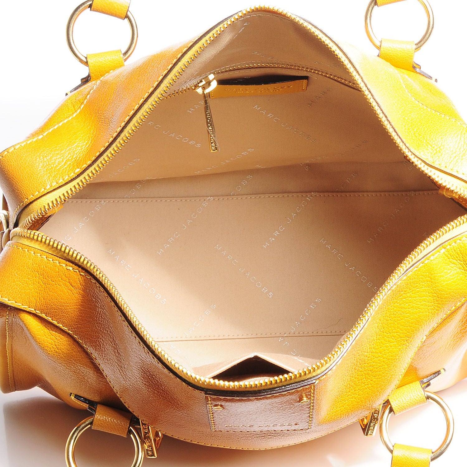 Marc Jacobs Goatskin Small Wellington Satchel Yellow 8 of 8