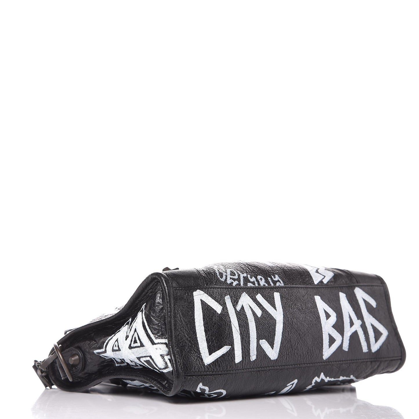 Agneau Classic Hardware Graffiti All Over S City Black