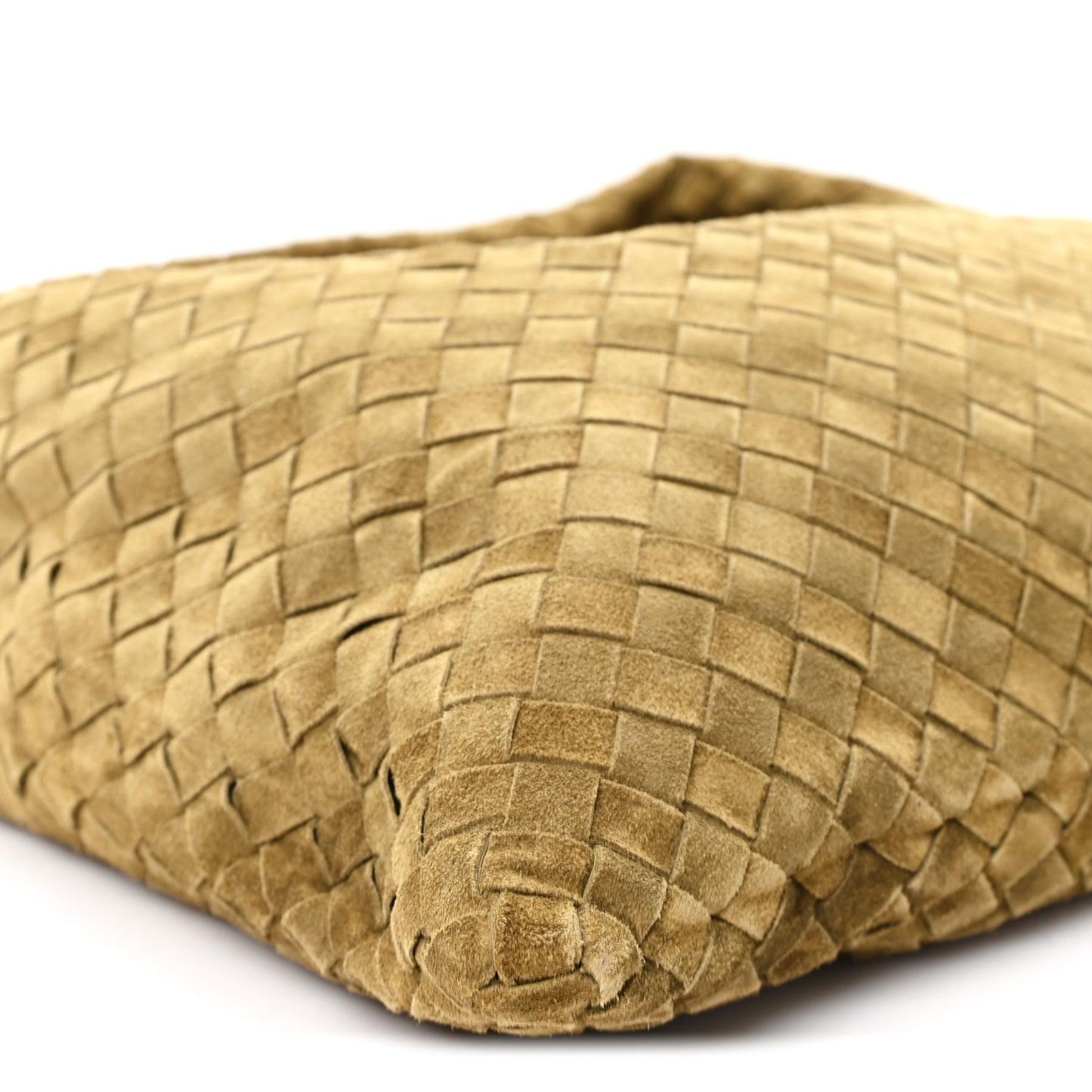 Suede Intrecciato Large Hop Mud
