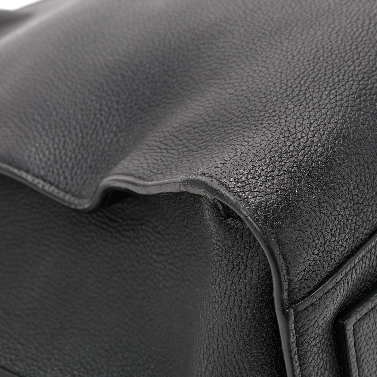 Saint Laurent Grained Calfskin Sac De Jour Souple North South Tote Black 10 of 13