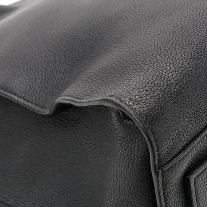 Saint Laurent Grained Calfskin Sac De Jour Souple North South Tote Black 10 of 13