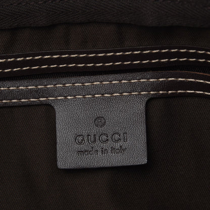 Gucci GG Plus Monogram Large Duffle Bag Dark Brown 6 of 7