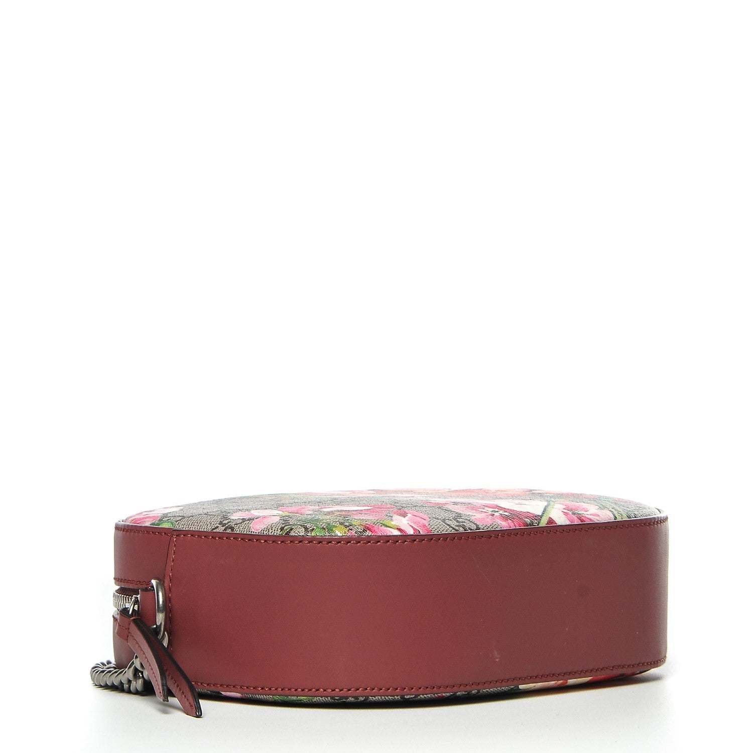 Gucci GG Supreme Monogram Blooms Mini Chain Shoulder Bag Beige Multicolor Dry Rose 4 of 6