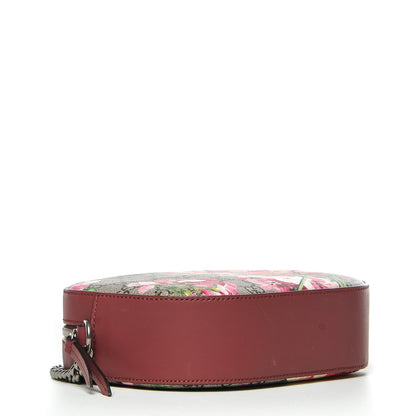 Gucci GG Supreme Monogram Blooms Mini Chain Shoulder Bag Beige Multicolor Dry Rose 4 of 6