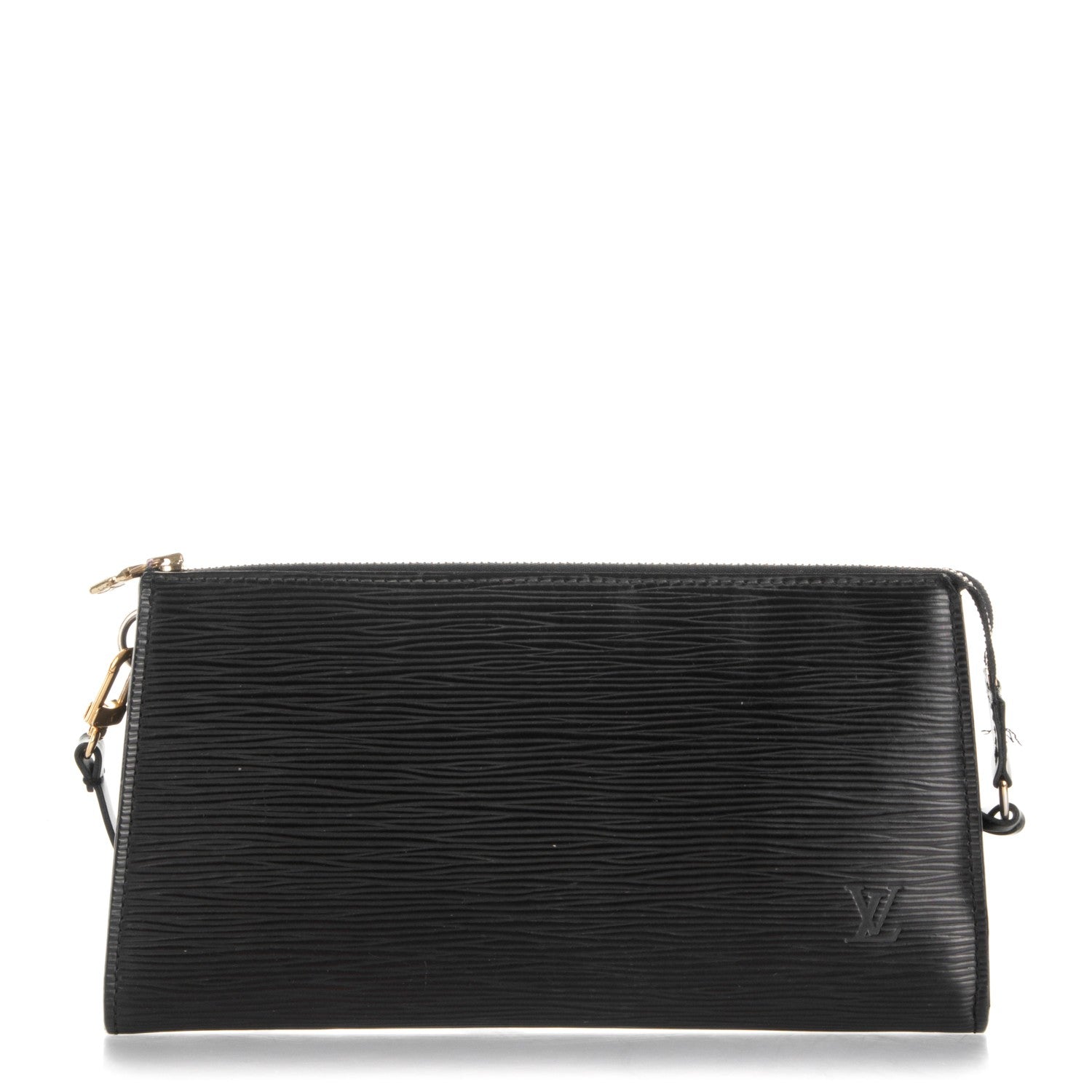 Louis Vuitton Epi Pochette Accessories 24 Black 1 of 7