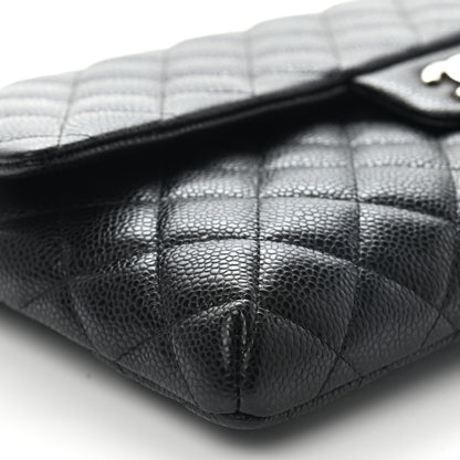 Chanel Caviar Quilted Flap Clutch Black 7 of 10