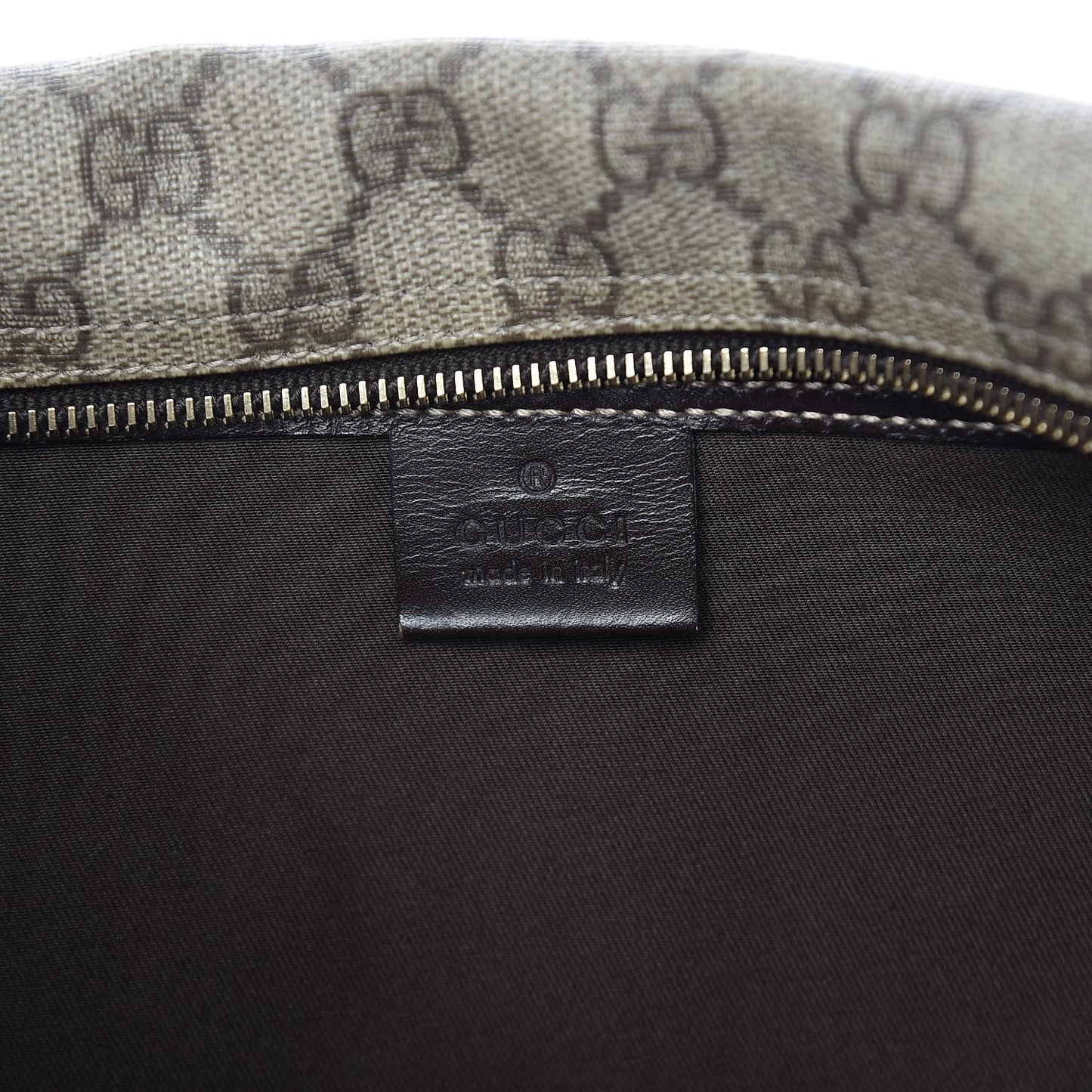 GG Plus Monogram Large Messenger Bag Dark Brown