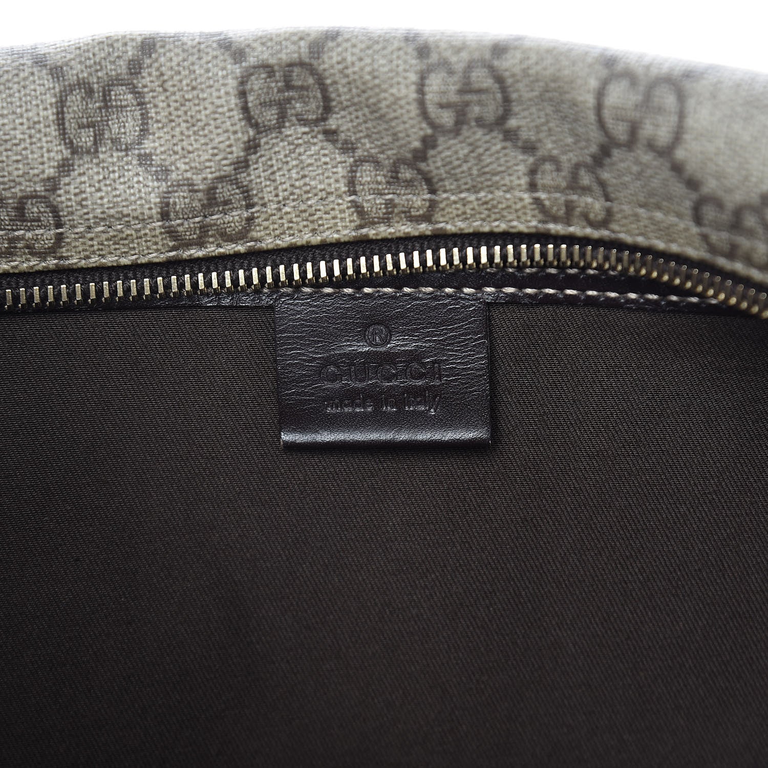 Gucci GG Plus Monogram Large Messenger Bag Dark Brown 6 of 12