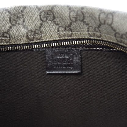 Gucci GG Plus Monogram Large Messenger Bag Dark Brown 6 of 12