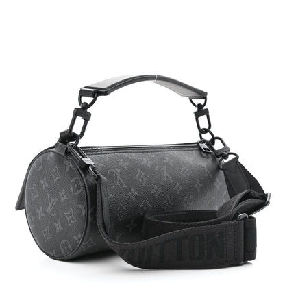Louis Vuitton Monogram Eclipse Soft Polochon PM 3 of 9