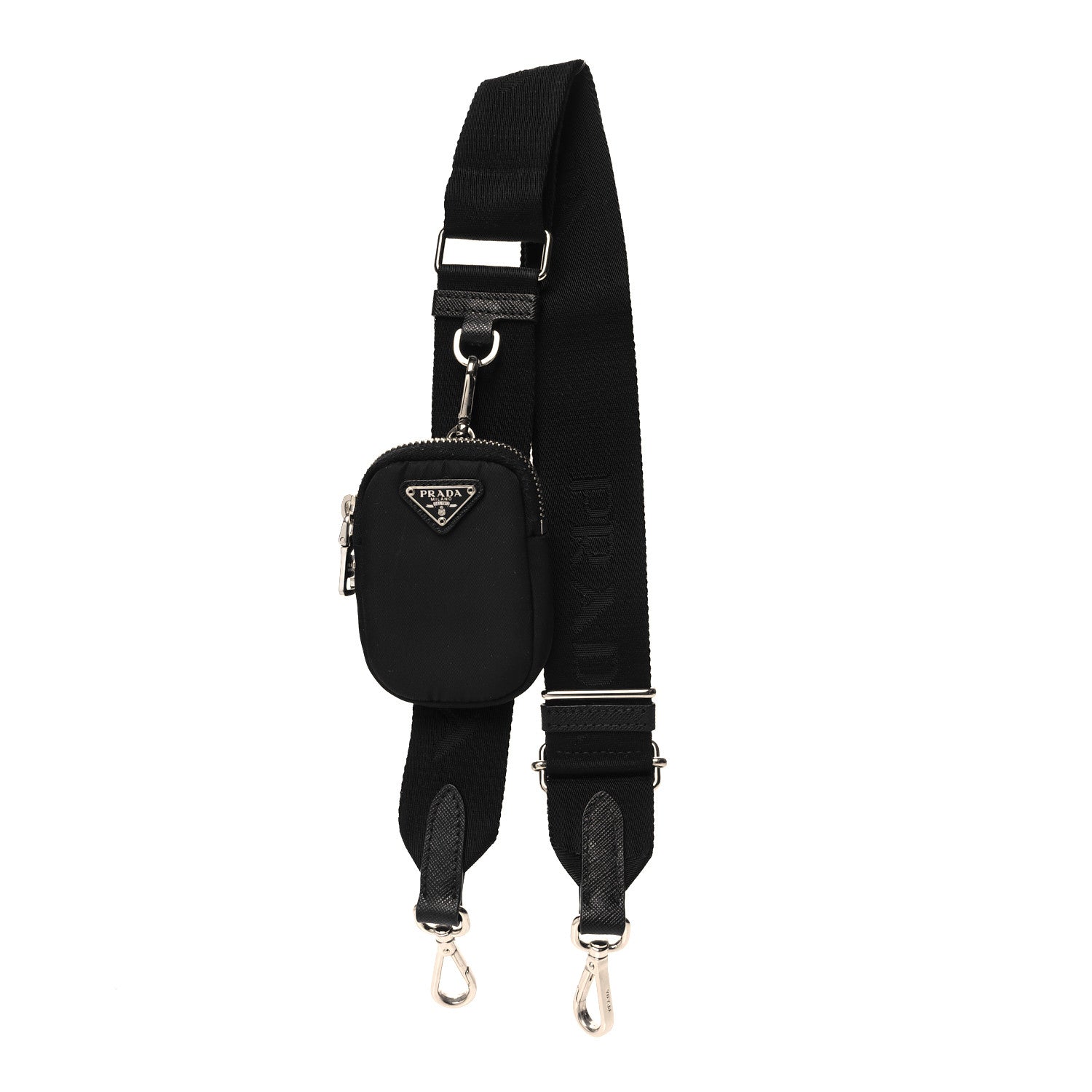 Prada Nylon Re-Edition 2005 Shoulder Strap With Pouch Black 1 of 3