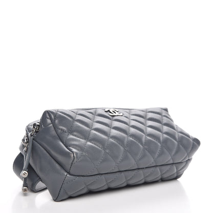 Chanel Calfskin Quilted Waist Bag Dark Gray 4 of 8