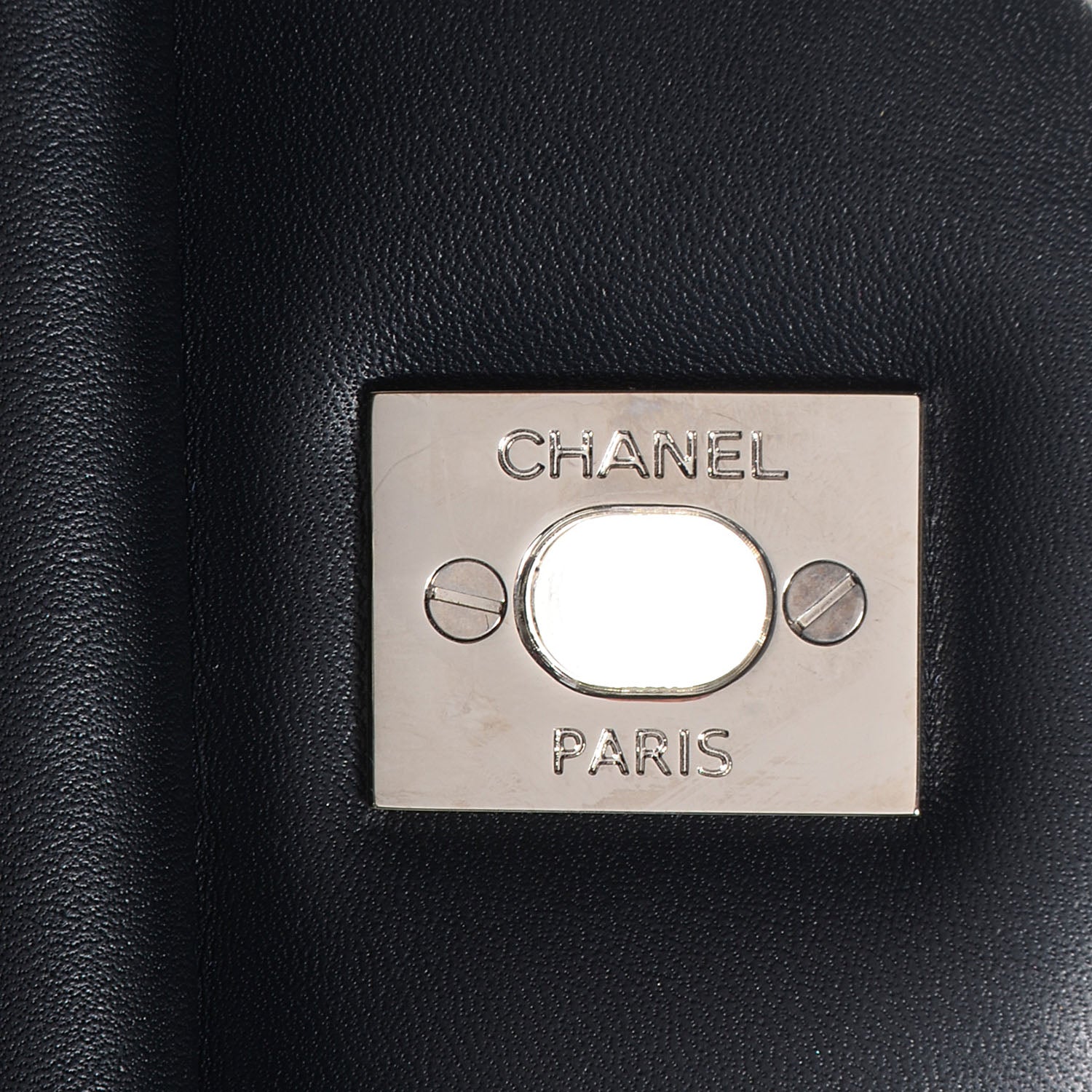 Chanel Patent Jumbo Double Flap Black 9 of 10