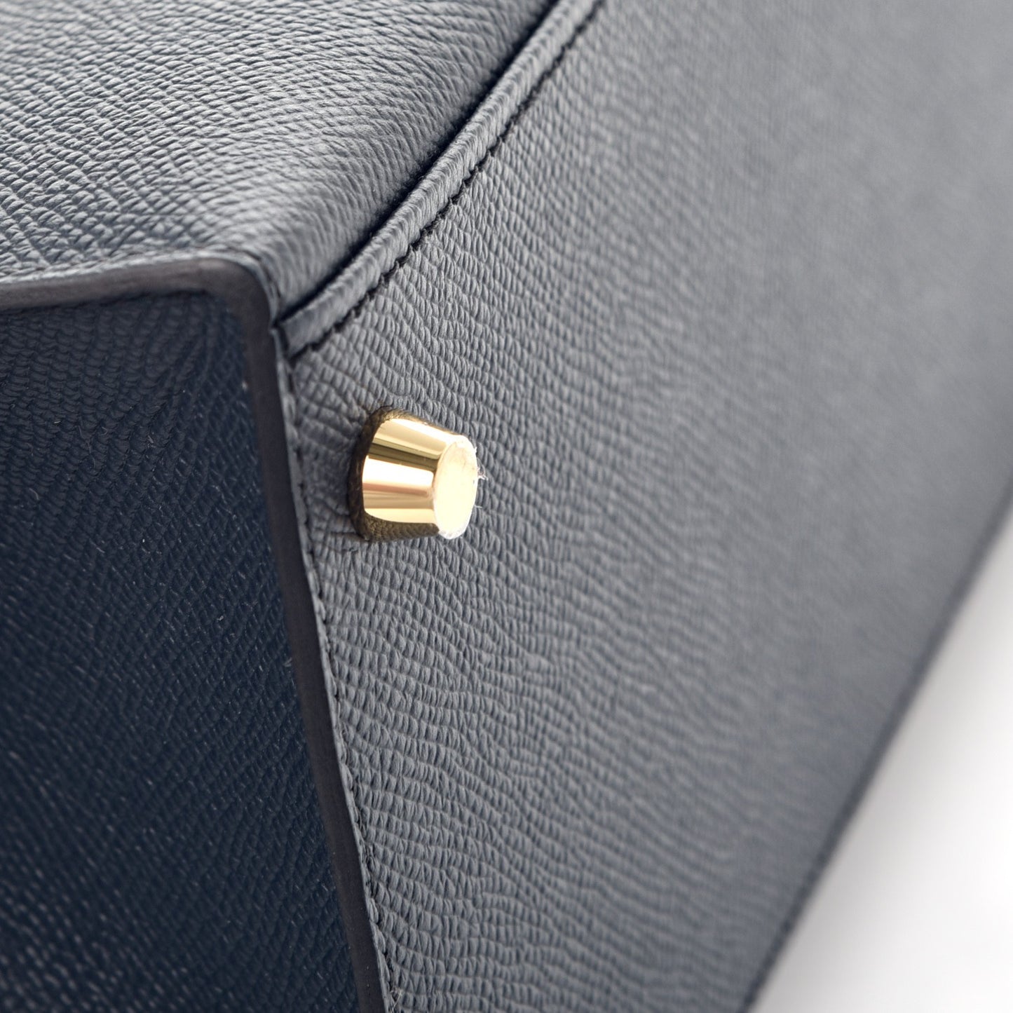 Epsom Kelly Sellier 28 Bleu Indigo