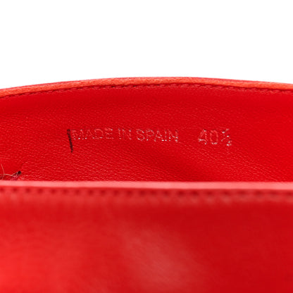 Jimmy Choo Nappa Raffia Reka Flats 40.5 Paprika Natural 7 of 8