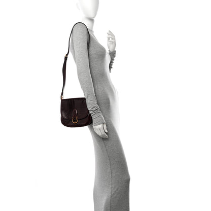Louis Vuitton Crocodile Saint Cloud GM Burgundy 2 of 13