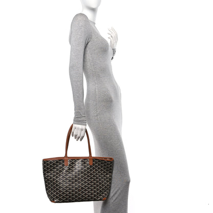 Goyard Goyardine Saint Louis PM Black Gold 2 of 12