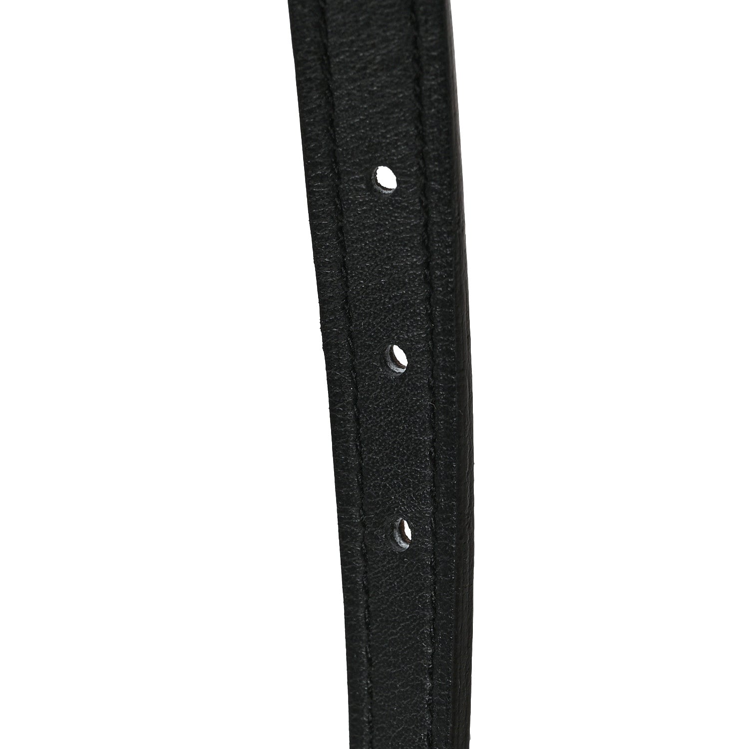 Hermes Swift Epsom 13mm Belt Strap 85 Black Etoupe 4 of 5