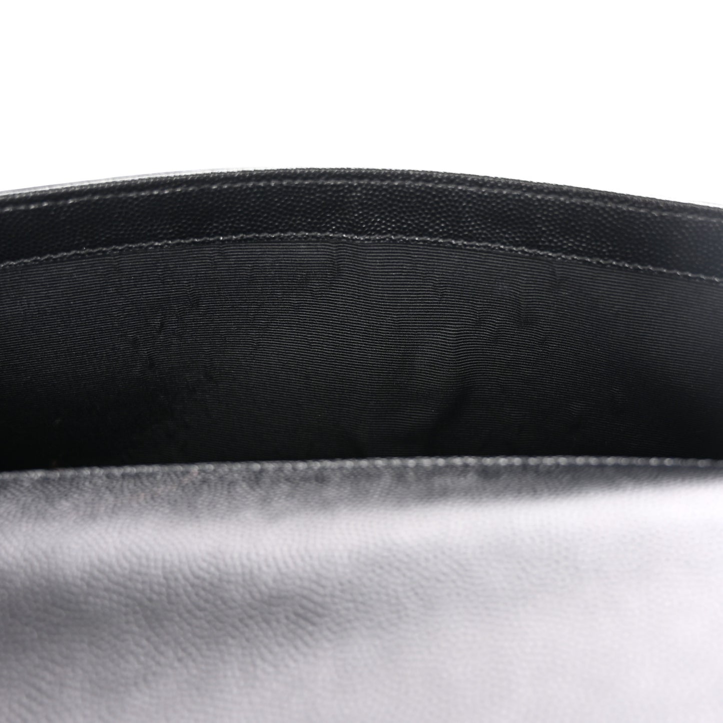 Grain De Poudre Monogram Cassandre Clutch Black